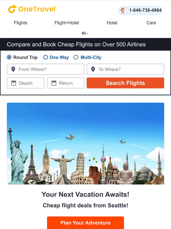 United Airlines Deals: Fly from $56.99! - One Travel