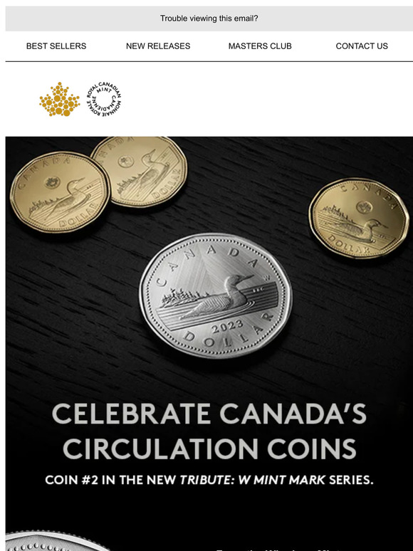 Coin #2 in the first pure silver collector series struck in Winnipeg