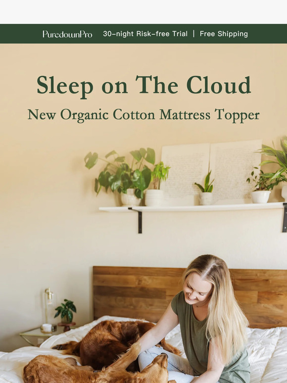 NEW Mattress Topper - Sleep Time Definitely Enhanced
