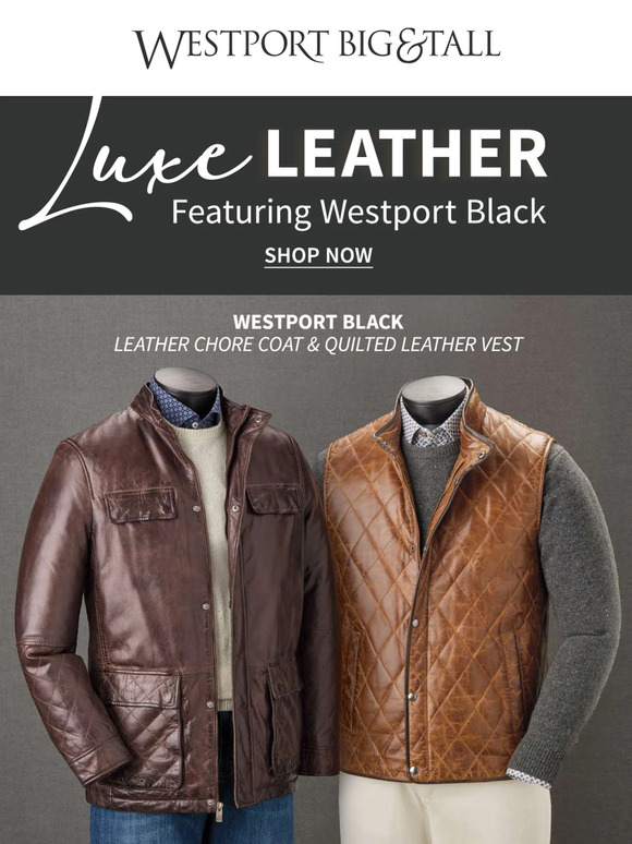 Luxe Leather | Elevate your outerwear