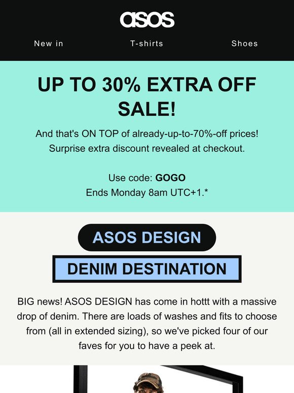 Up to 30% extra off Sale🤤