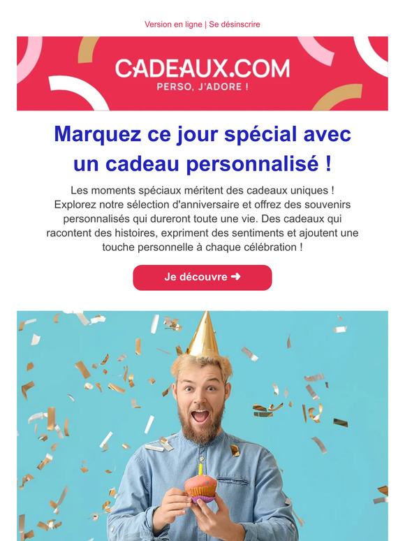 Un anniversaire à fêter prochainement ?