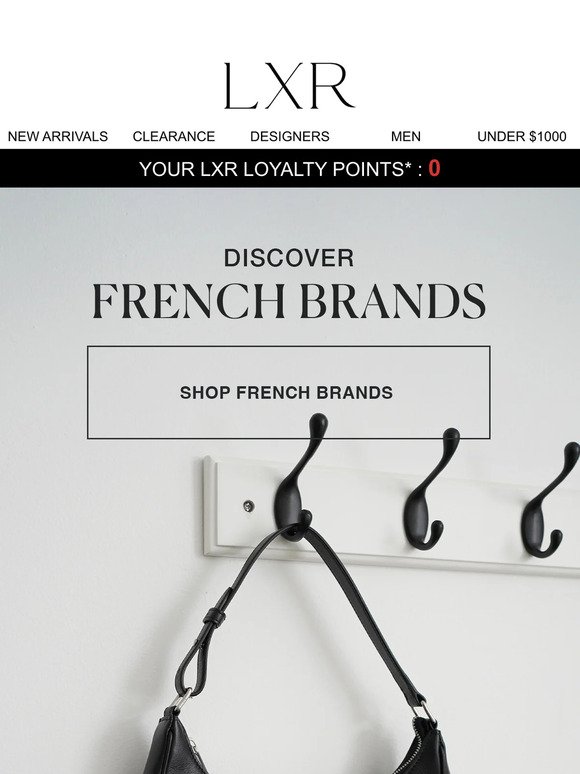 Our love for french brands