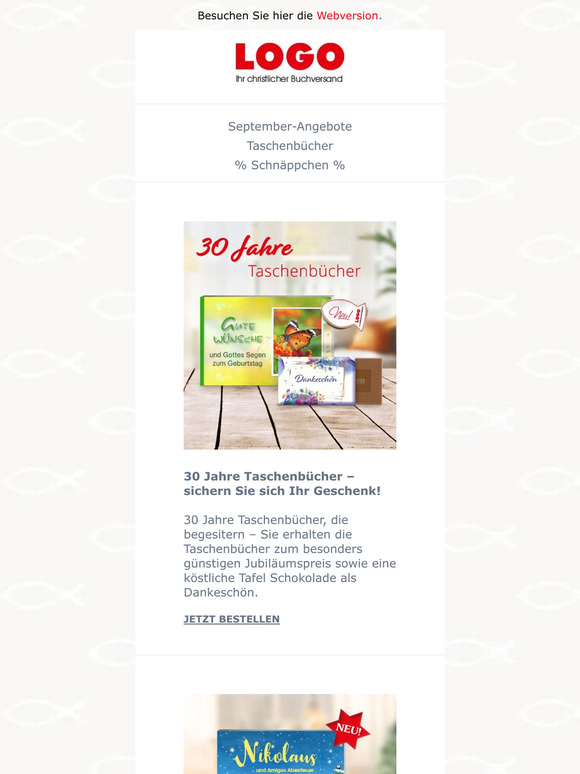 September-Angebote entdecken und sparen