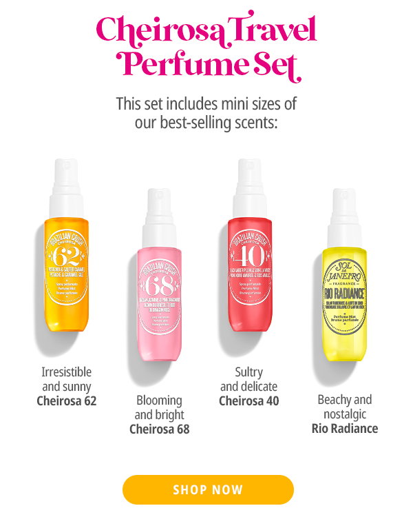 Sol De Janeiro Cheirosa Travel Perfume Set - 15% Saving