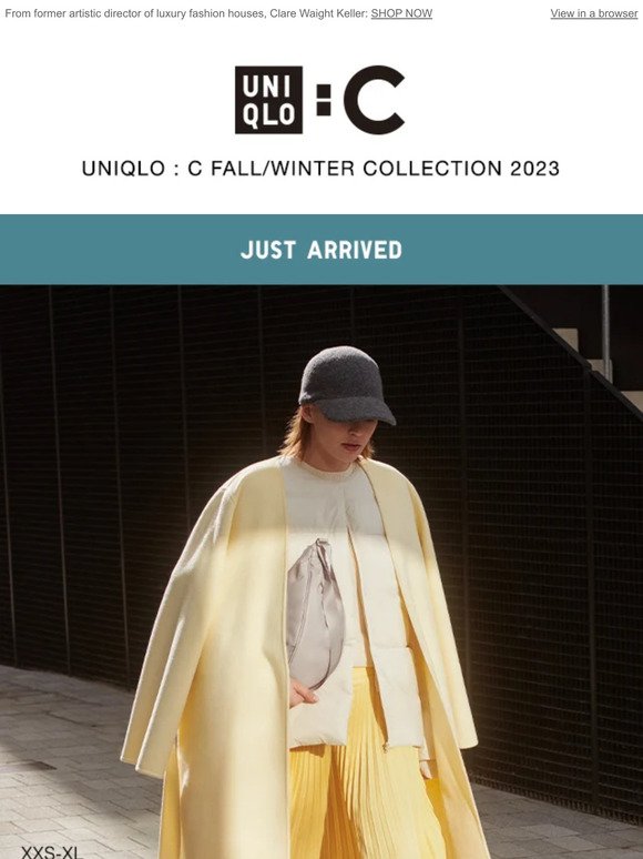 UNIQLO : C 2023 Fall/Winter is here now!