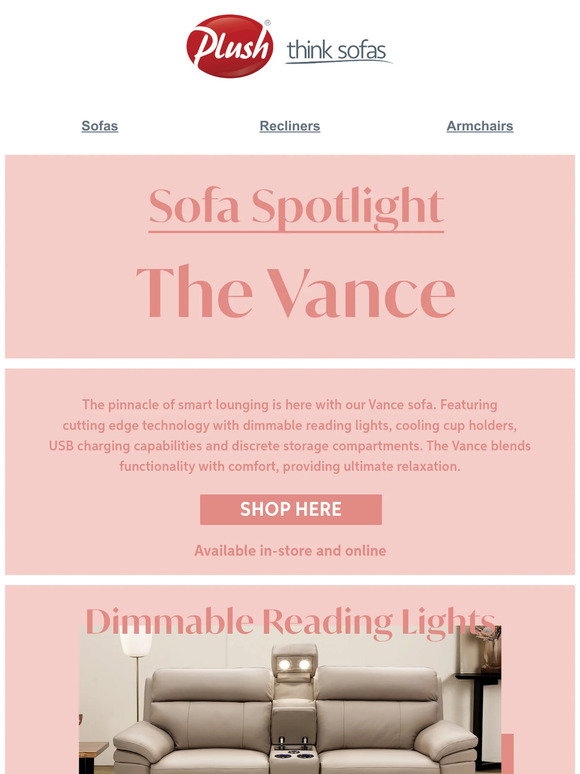 Plush: Sofa Spotlight: The Vance | Milled
