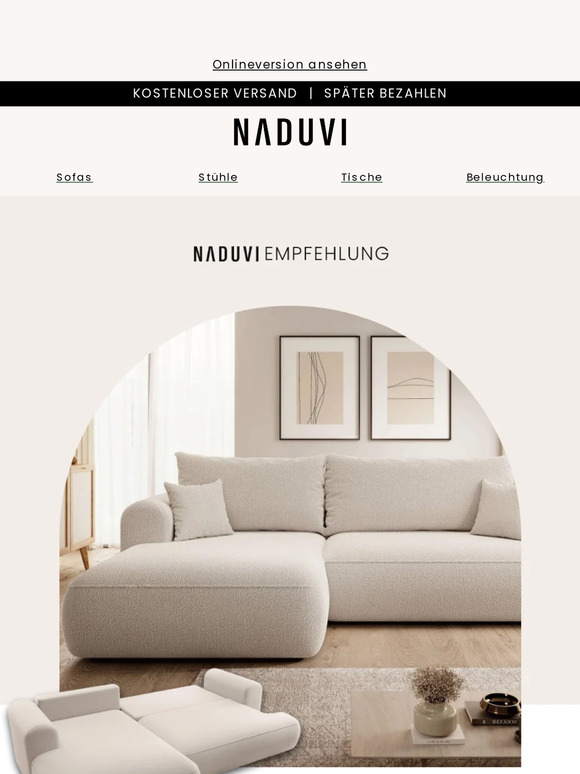 Produkt-Tipp: Neue Sofa-Serie ab nur 999 €