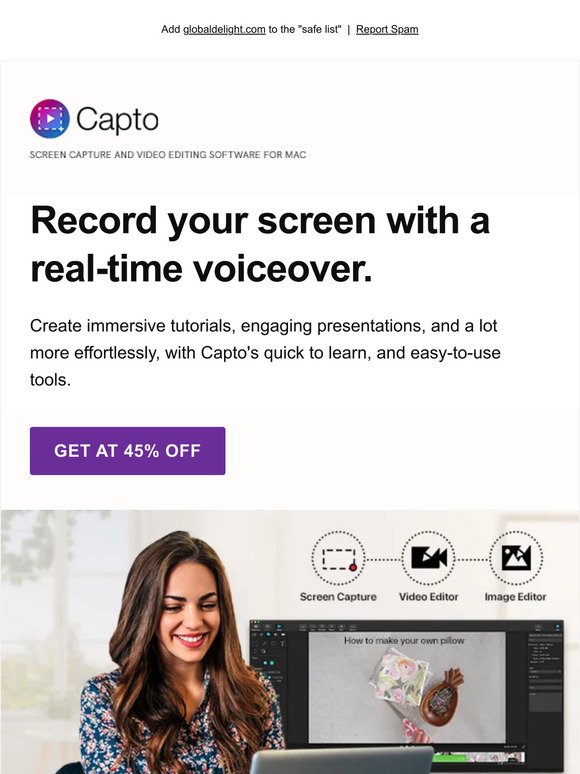Save 45% on Capto today! 🖥