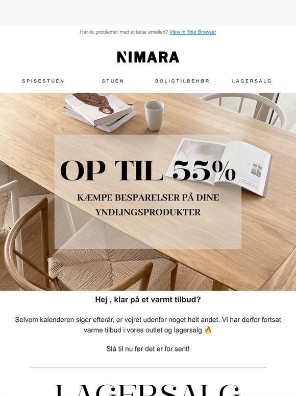 Varme tilbud til dig! 🔥