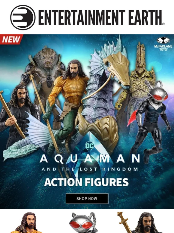 New McFarlane Aquaman Action Figs - Dive in Now!