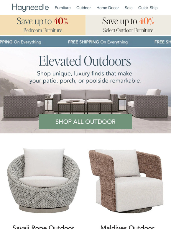 🍃Elevate your outdoors 🍃