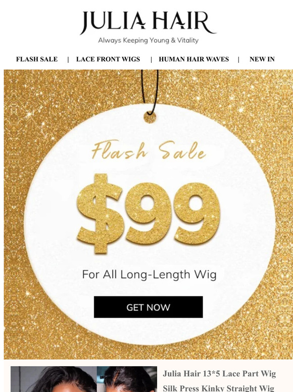 ⚠️ Special Offers for Lace Frontal Wigs ⚠️ $99 get 20"!!