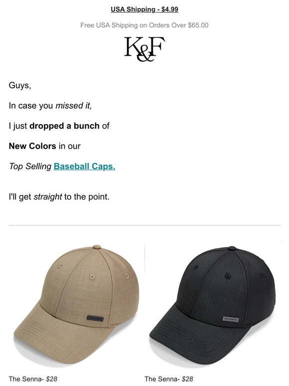 Baseball Hat Fit Guide - King and Fifth Supply Co.