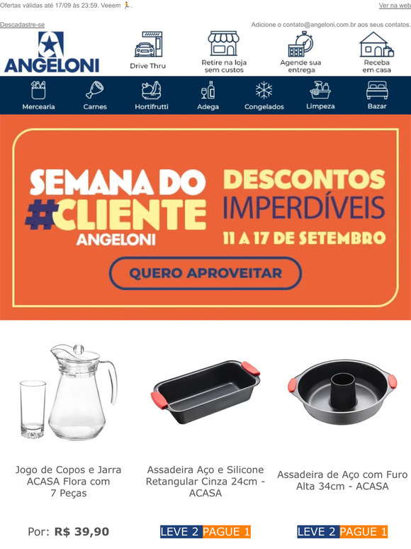 🧡 Dia do Cliente com Moda Casa até 60% OFF