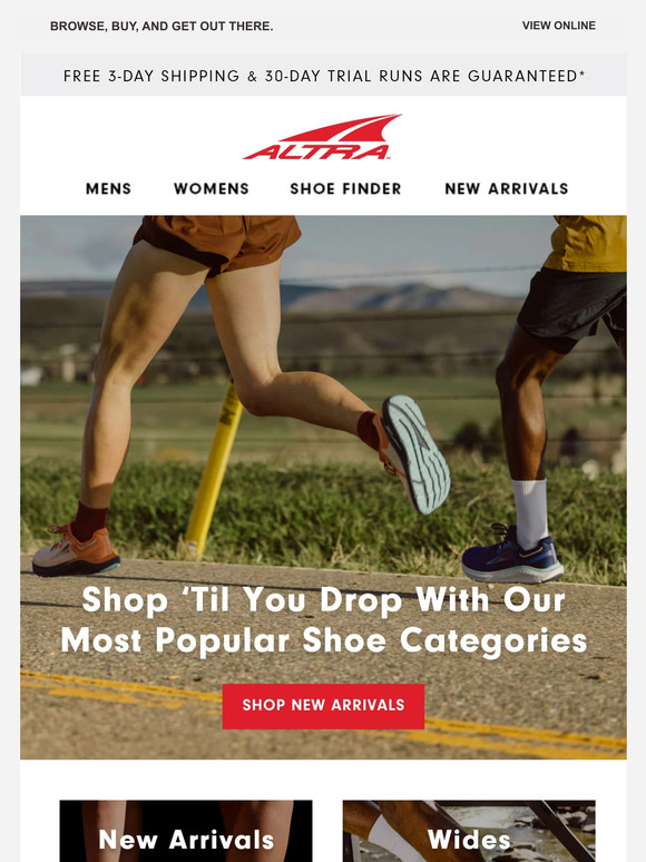 Our most popular road/trail/crush it shoes...