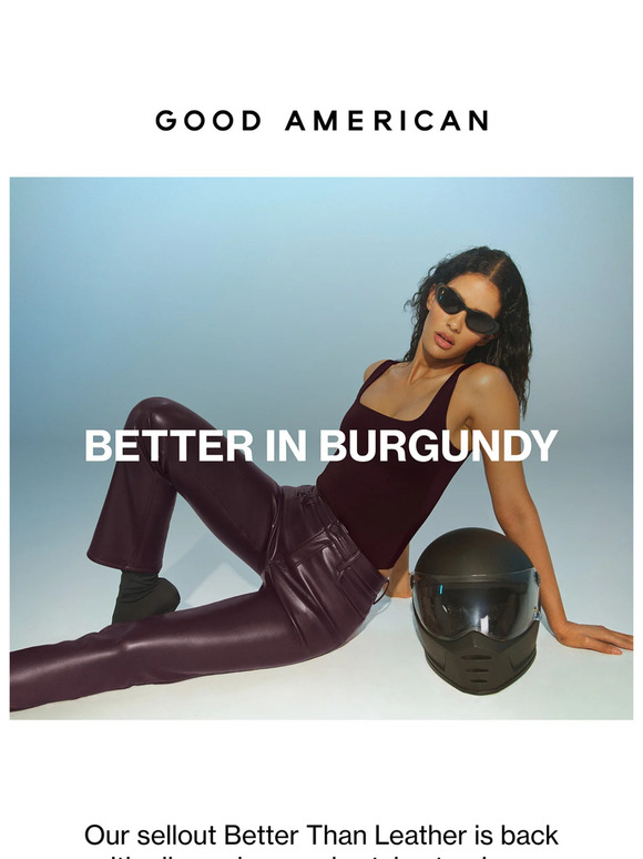 Better Than Leather is Better in Burgundy
