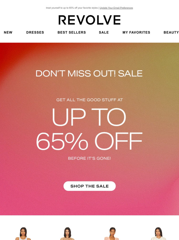SO MUCH is up to 65% OFF