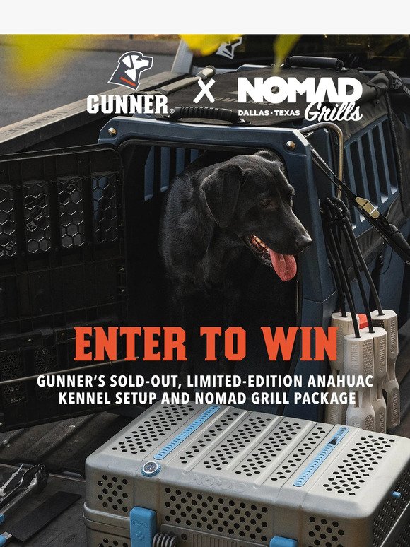 Want to win an blue kennel?