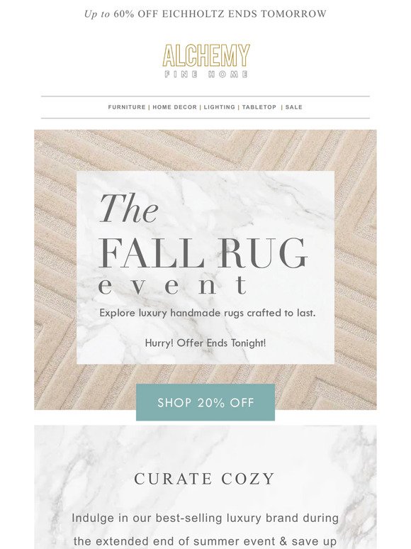 Fall into Cozy. 🍂The Sofas & Rugs Everyone Adores.