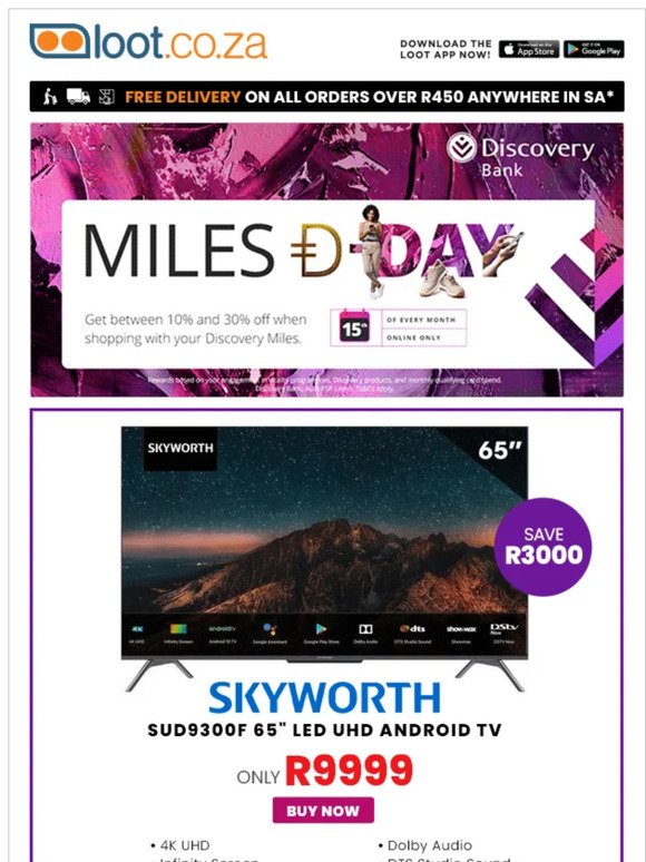 Shop Miles D-Day for Massive Savings!