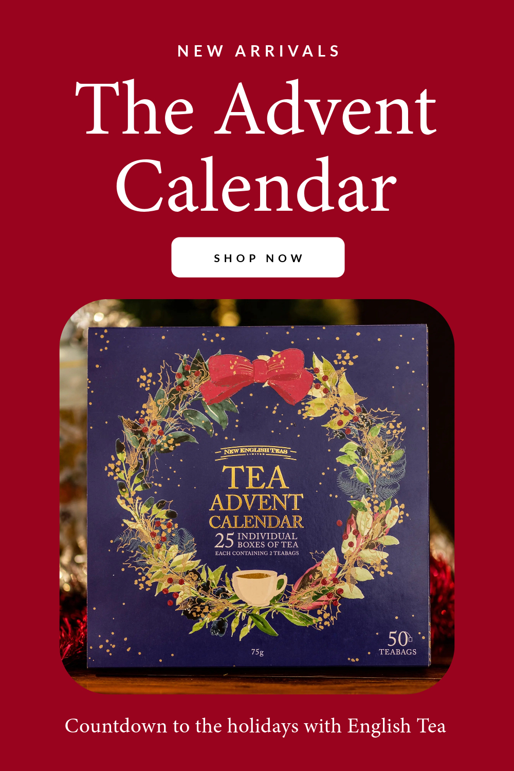 The Tea Advent Calendar by New English Teas
