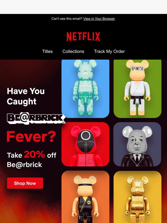 Netflix Shop 20 OFF Berbrick Collectibles Iconic Figurines, Endless Possibilities Milled