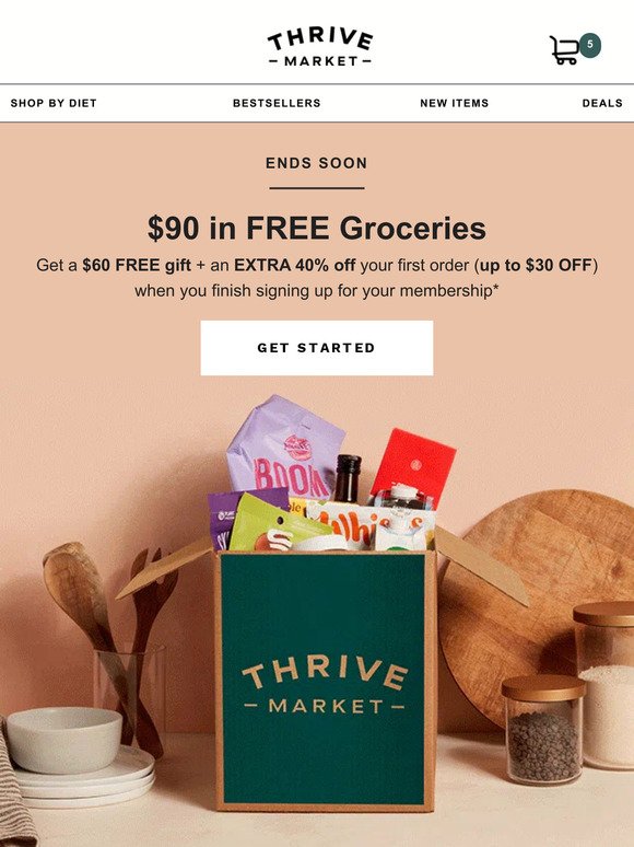 Inside: $90 in FREE groceries