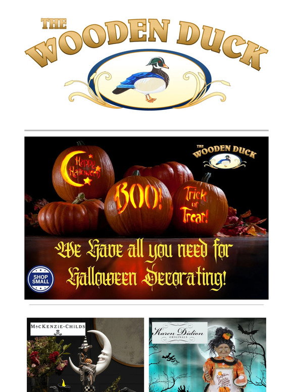 Wooden Duck Shoppe: 🎃 Spooktacular Halloween Decorating with Lori ...