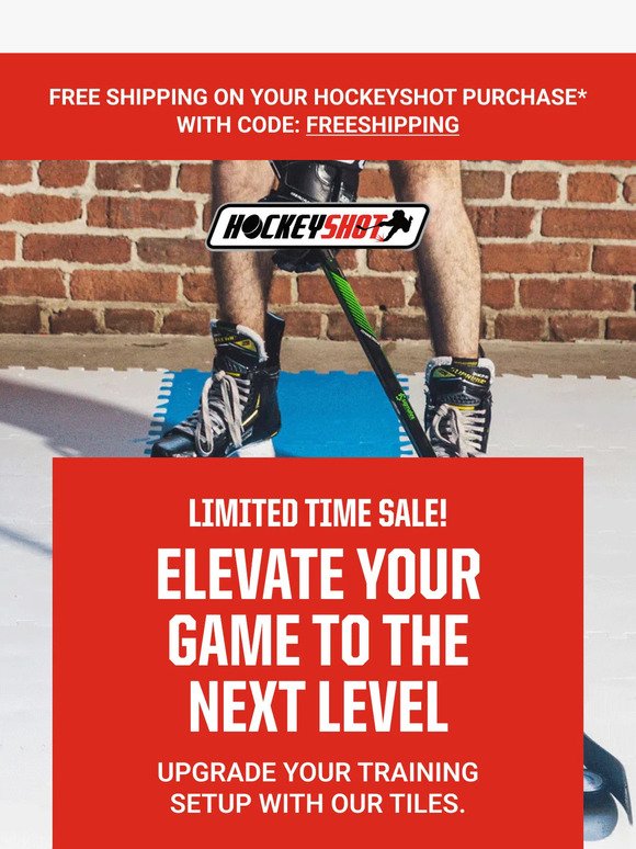 Your path to hockey excellence: amazing deals on HockeyShot’s best tiles