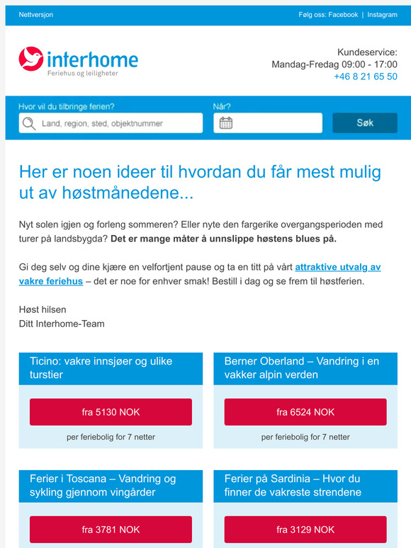 🍁🍂 Ideer til din perfekte høstferie 🍂🍁