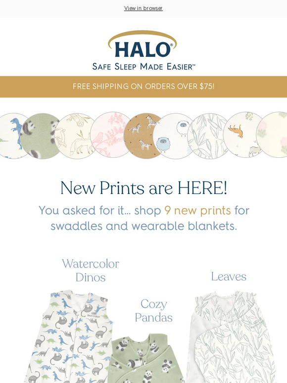 NEW Bedtime Prints are WILD 🦁🦒🐘