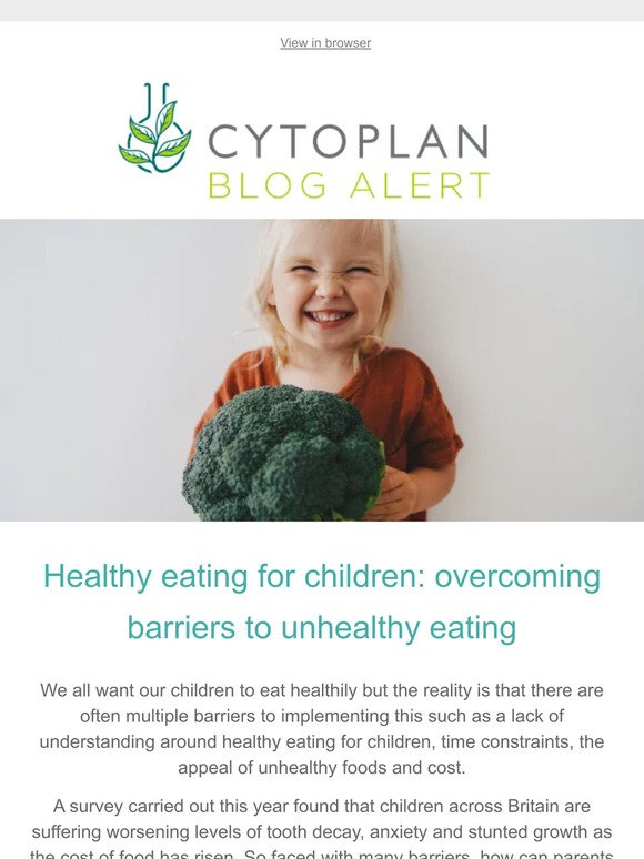 Breaking down barriers to healthy eating for kids