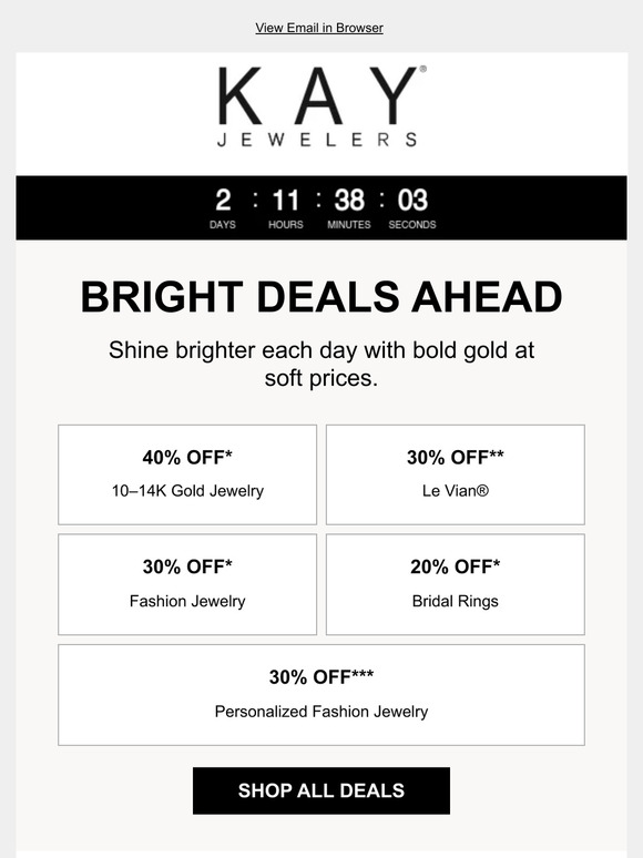 Take 30% OFF Le Vian® 💎