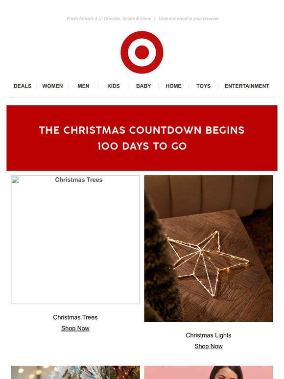 Target Australia 🎄 100 Days 'til Christmas + Toy Sale on Now Milled