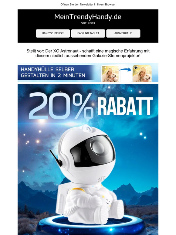 Verpassen Sie nicht: Exklusives Angebot drinnen!