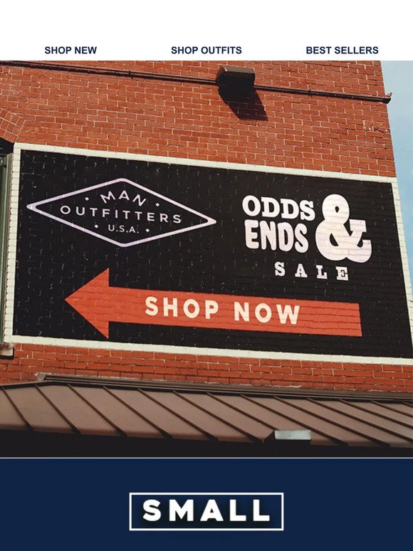 Odds & Ends Sale ⦙ Save 50%