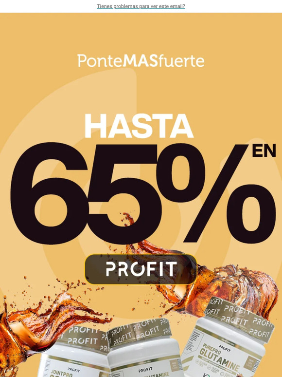 Hasta 65% DTO 😱