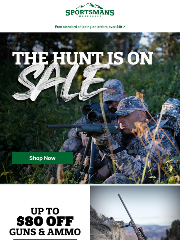 Sportsman's Warehouse: Save Up to 40% On Gear For Your Outdoor ...