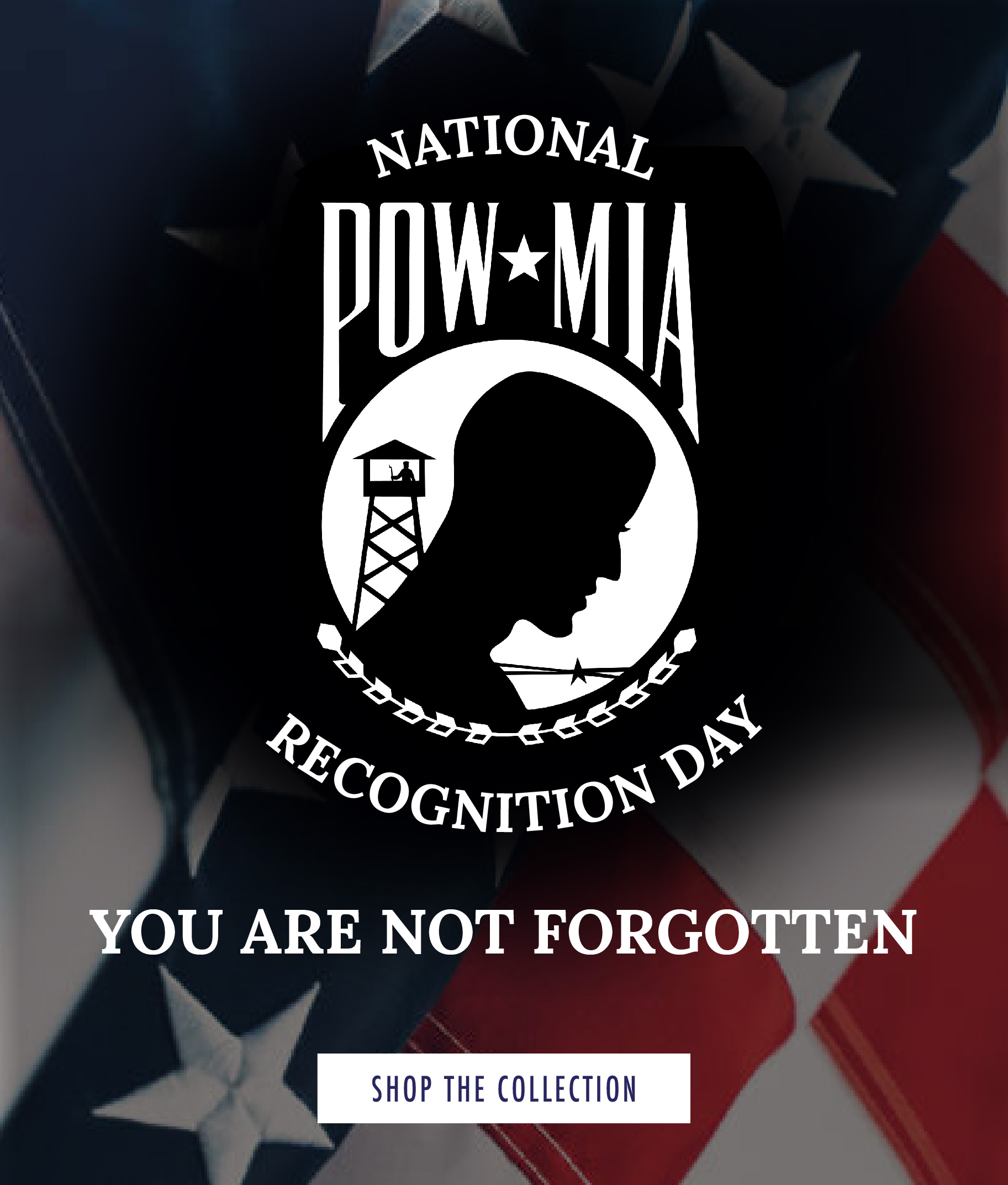 Banded National POW/MIA Recognition Day Milled