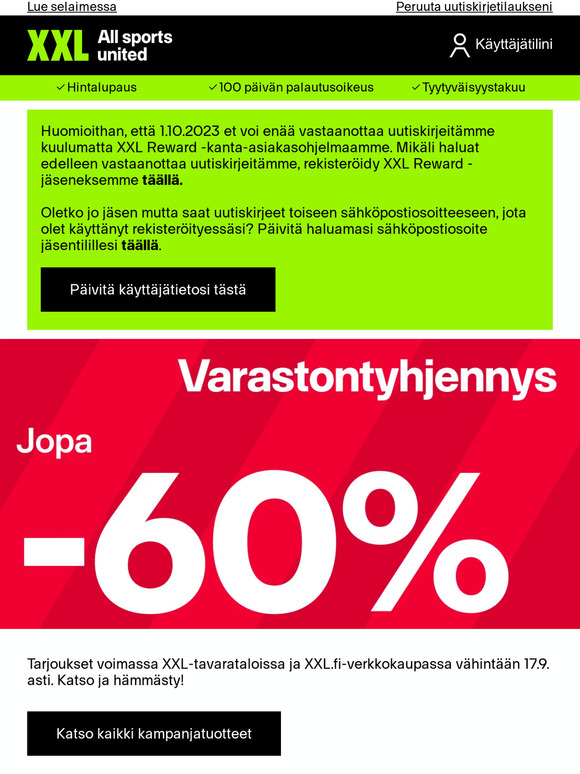 VIIMEISET 3 PÄIVÄÄ VARASTONTYHJENNYSTÄ! 💨