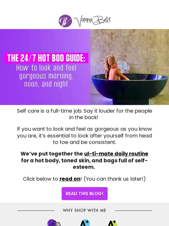 [BLOG] The 24/7 Hot Bod Guide