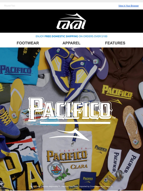 Limited Edition Lakai x Pacifico