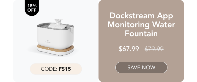Dockstream App Monitoring Water Fountain