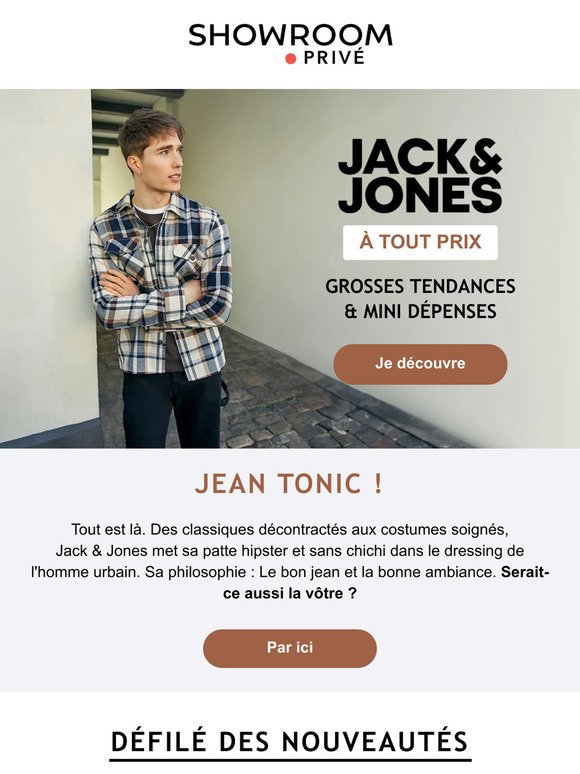JACK & JONES : la mode au masculin, à prix malin ! 👖