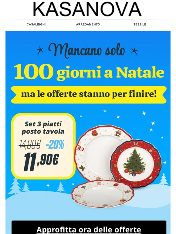 100 giorni a Natale: le offerte da non perdere! 🎄​