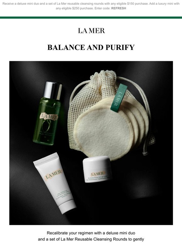 Refine and renew skin with this sustainable luxury gift