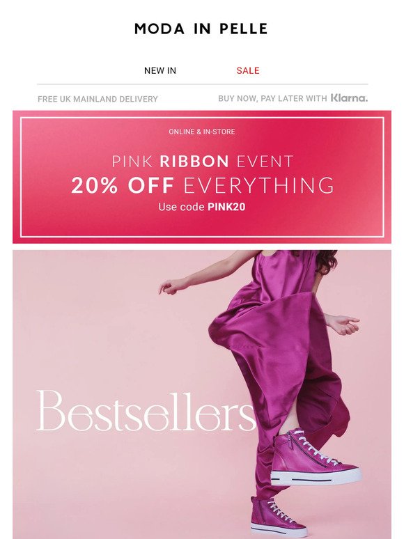 Discover Your Bestsellers | 20% off Everything