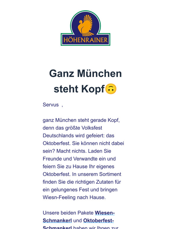 O'zapft is – Oktoberfest-Schmankerl für zuhause