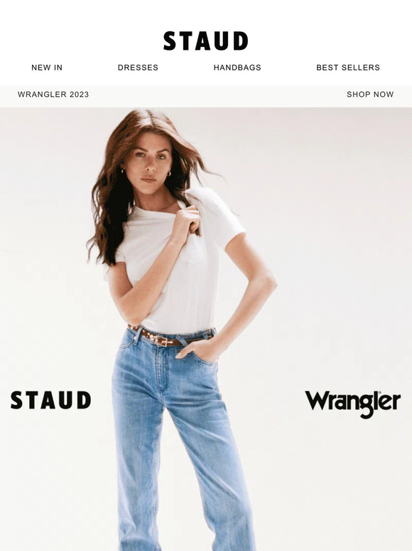 NEW ARRIVALS: STAUD + WRANGLER